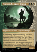 Aragorn, Company Leader (LTR-316) [The Lord of the Rings: Tales of Middle-earth]: (Showcase) (Borderless)