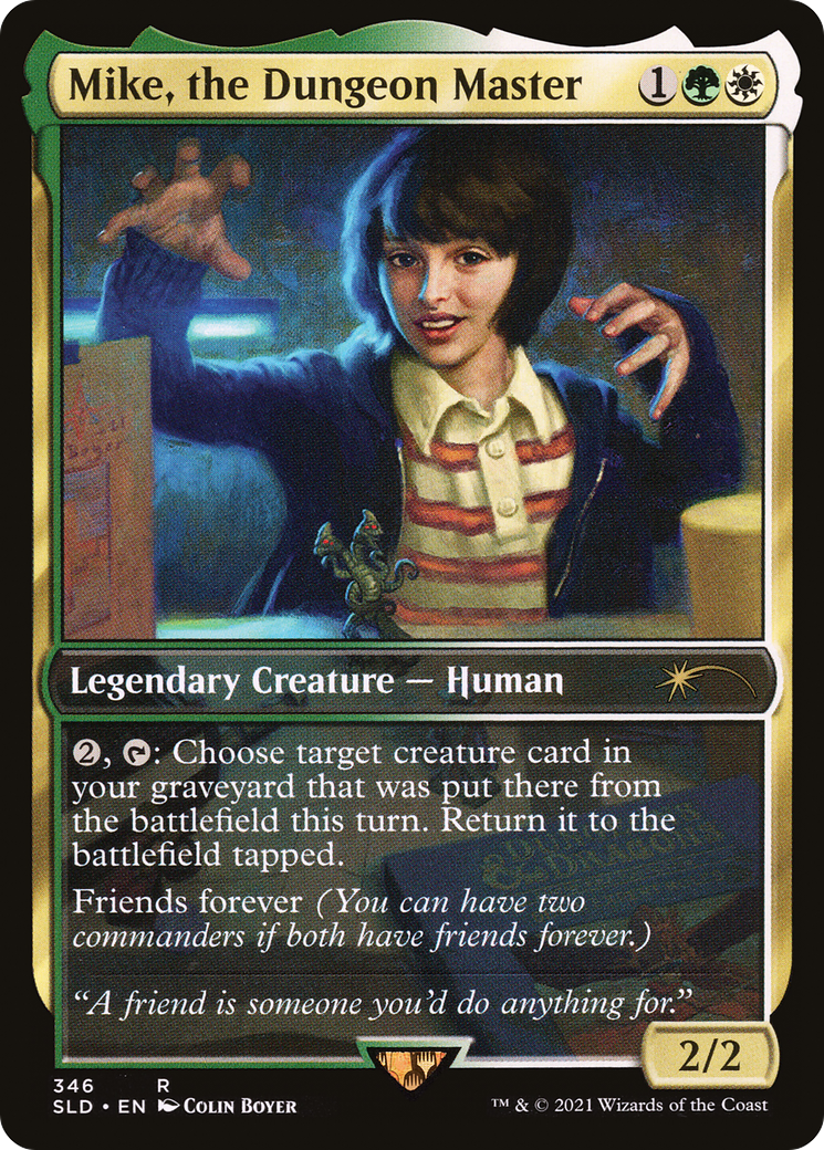 Mike, the Dungeon Master (SLD-346) [Secret Lair Drop]