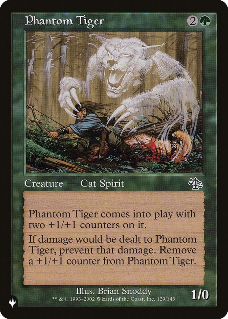 Phantom Tiger (LIST-JUD-129) [The List]