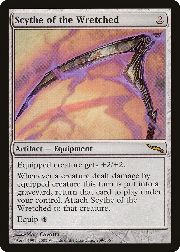 Scythe of the Wretched (MRD-239) [Mirrodin] Foil