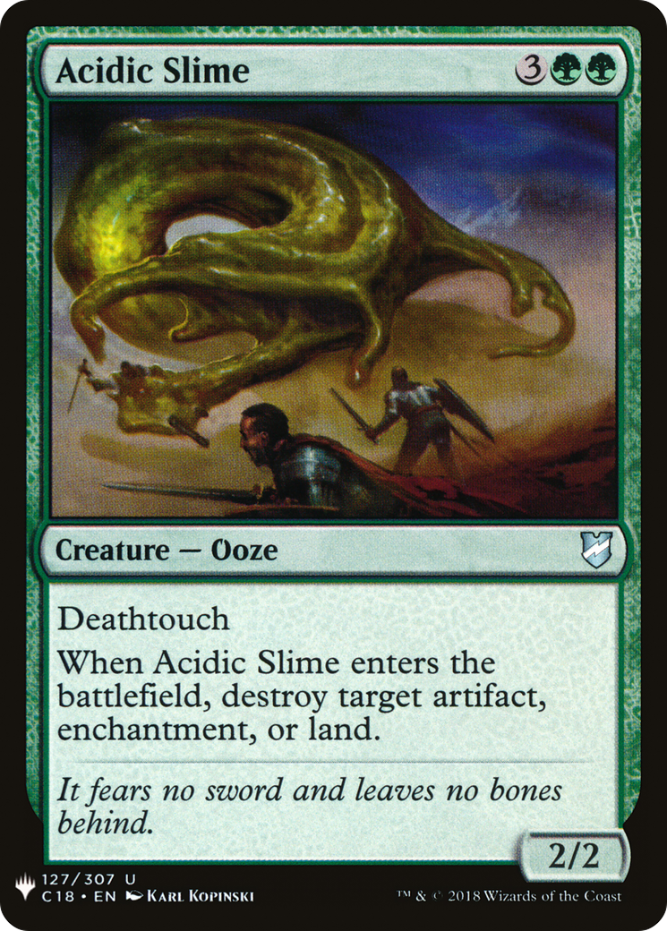 Acidic Slime (LIST-C18-127) [The List]