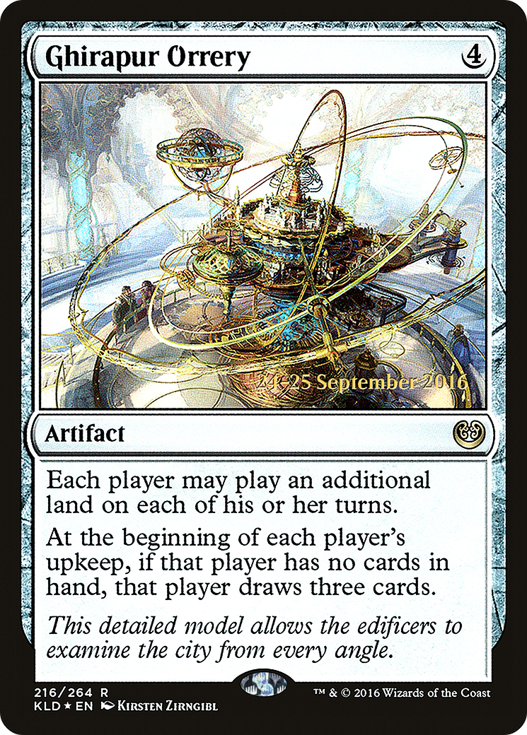 Ghirapur Orrery (PRE-216S) [Kaladesh Promos] Foil