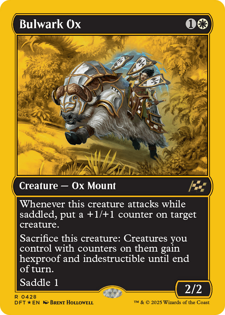 Bulwark Ox (DFT-428) [Aetherdrift] Foil