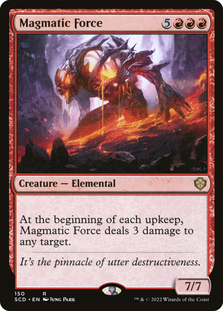 Magmatic Force (SCD-150) [Starter Commander Decks]