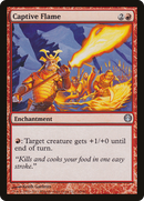 Captive Flame (DDG-068) [Duel Decks: Knights vs. Dragons]