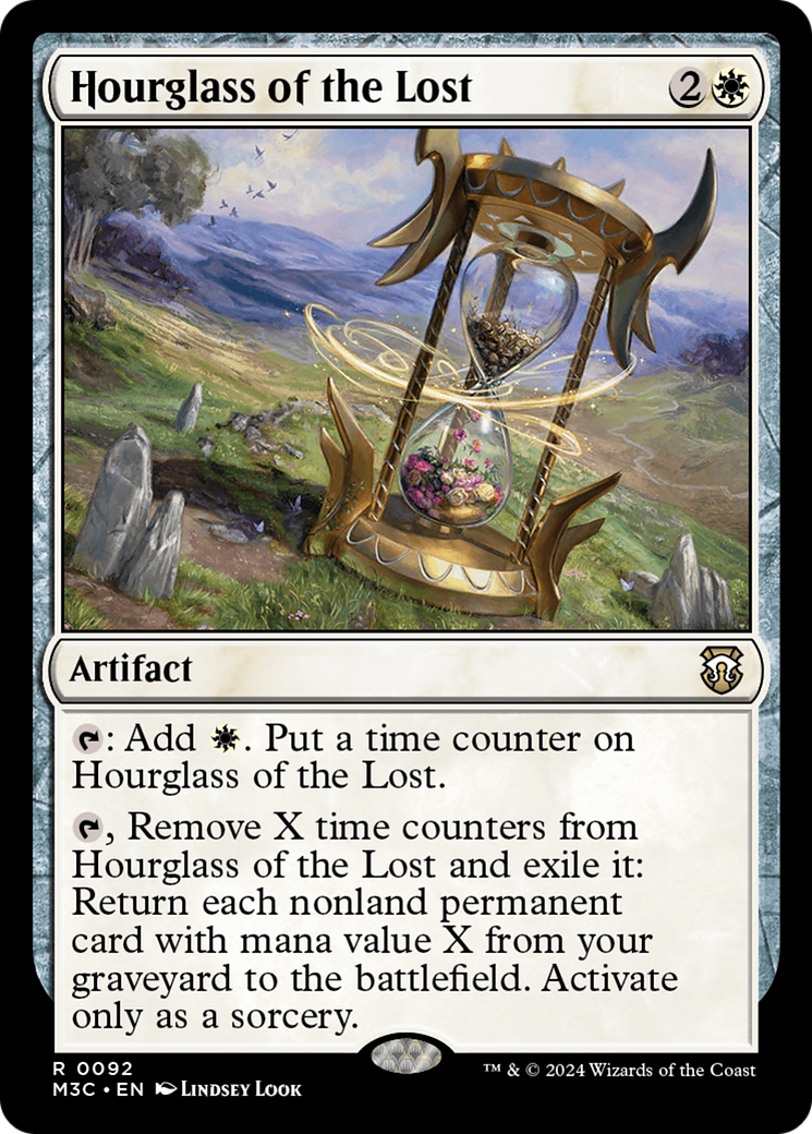 Hourglass of the Lost (M3C-092) [Modern Horizons 3 Commander] Foil