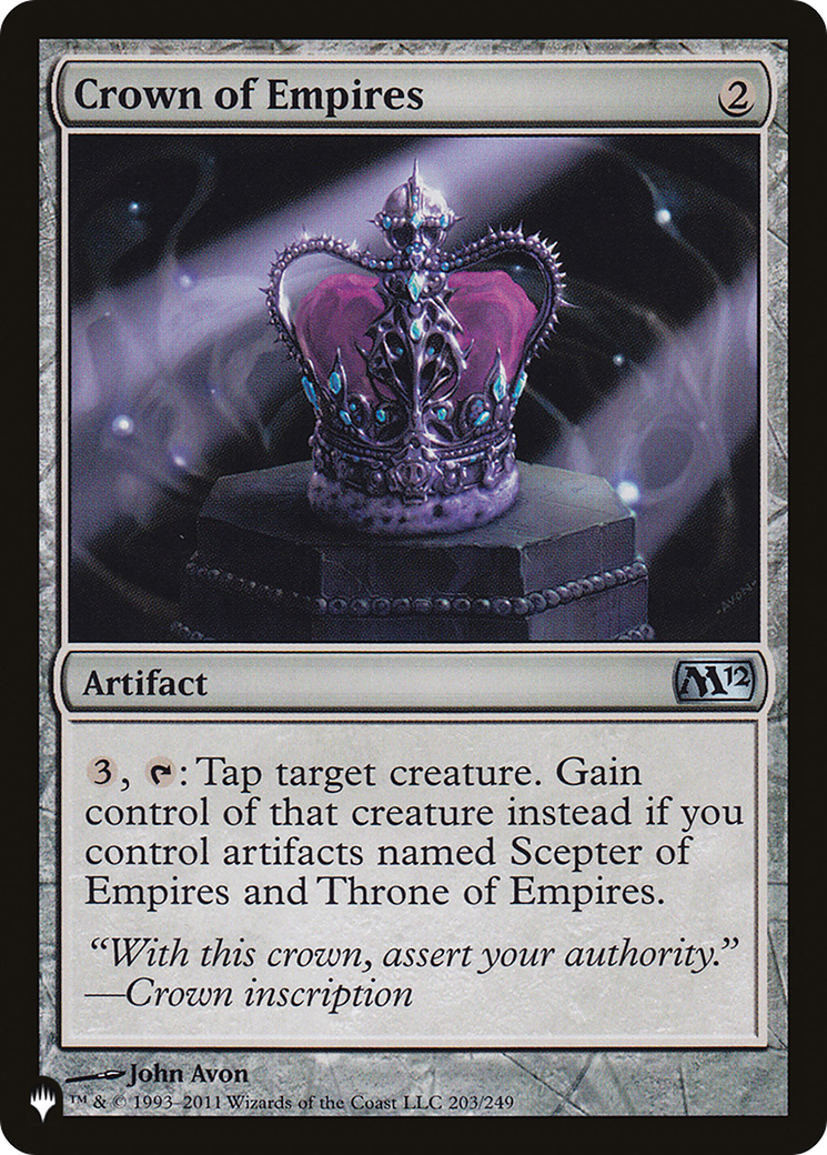 Crown of Empires (LIST-M12-203) [The List]