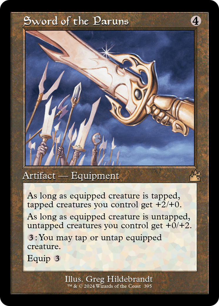 Sword of the Paruns (RVR-395) [Ravnica Remastered]