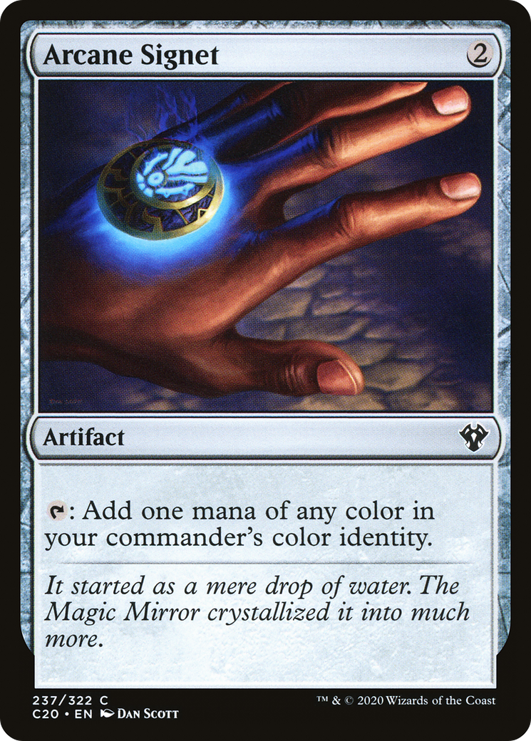 Arcane Signet (C20-237) [Commander 2020]