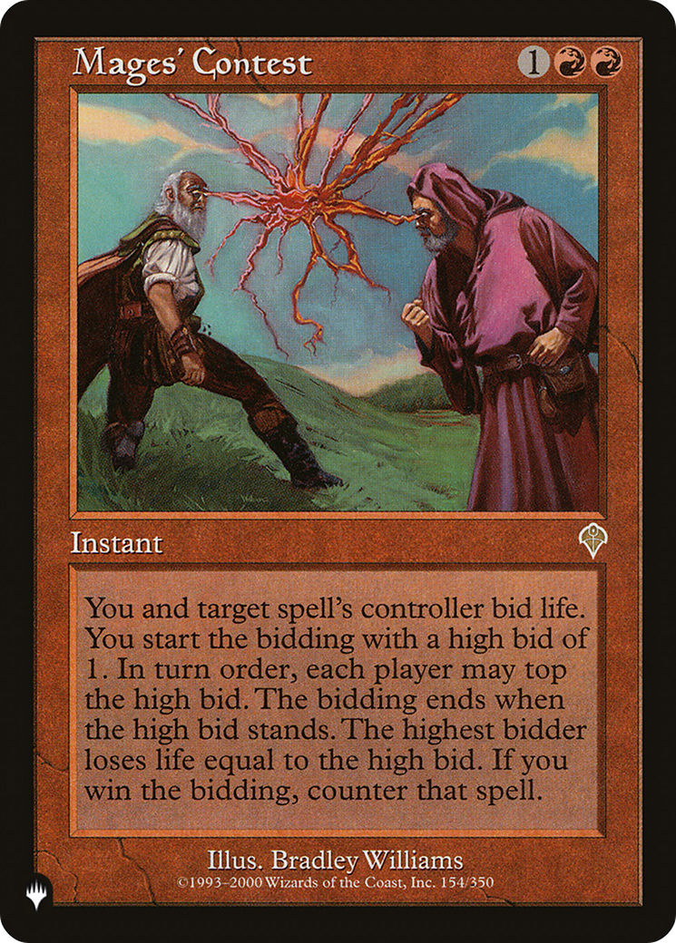 Mages' Contest (LIST-INV-154) [The List]