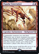 Popular Entertainer (PRE-192) [Battle for Baldur's Gate Promos] Foil