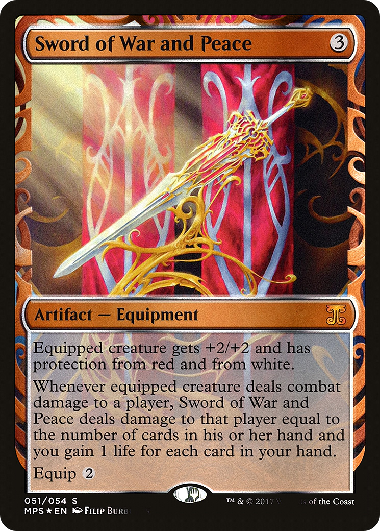 Sword of War and Peace (MPS-051) [Kaladesh Inventions] Foil