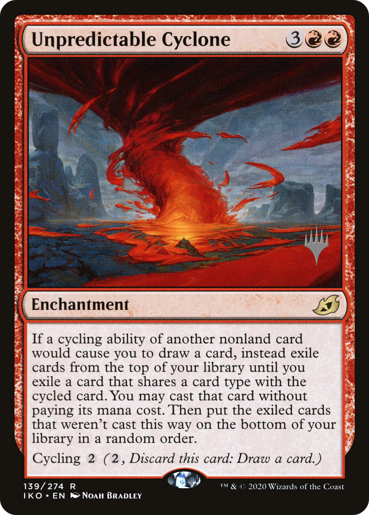 Unpredictable Cyclone (PPIKO-139P) [Ikoria: Lair of Behemoths Promos] Foil