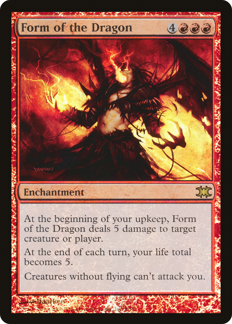 Form of the Dragon (DRB-007) [From the Vault: Dragons] Foil