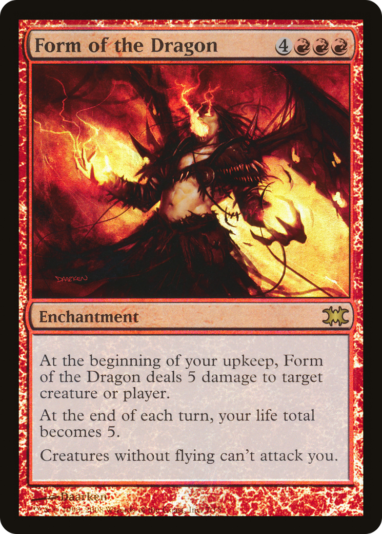 Form of the Dragon (DRB-007) [From the Vault: Dragons] Foil