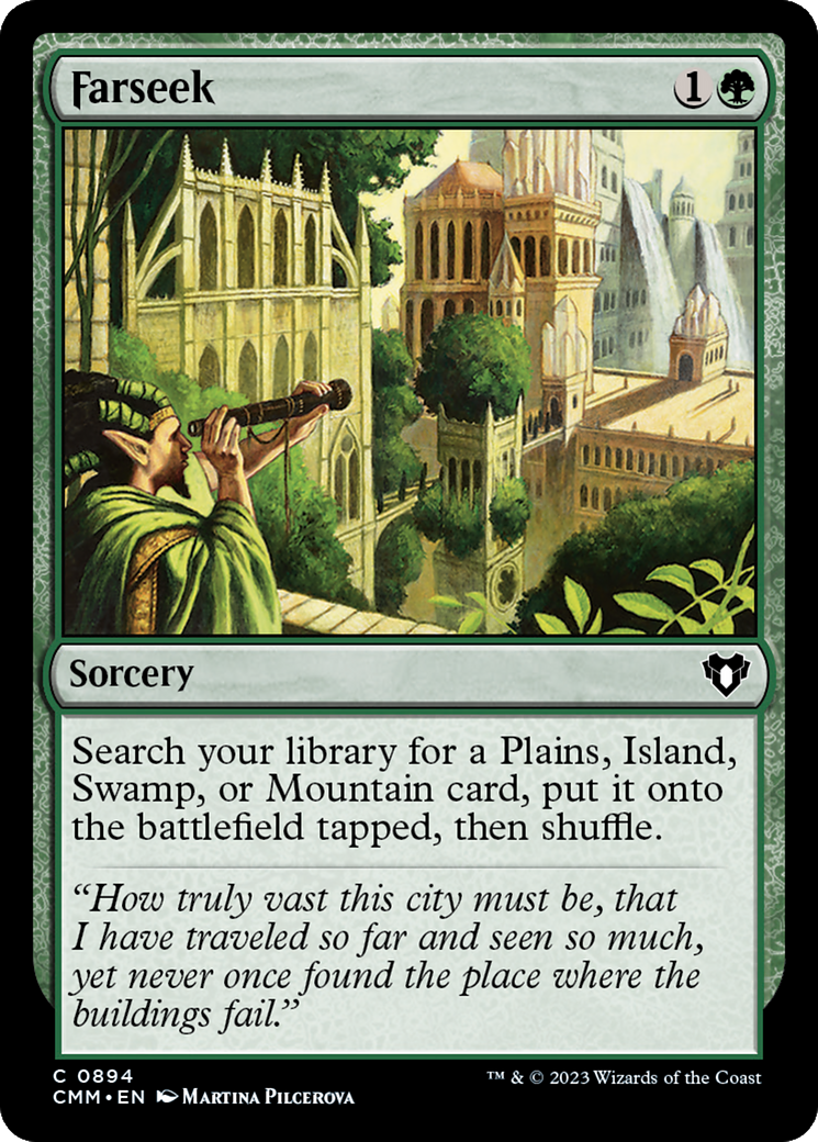 Farseek (CMM-894) [Commander Masters]