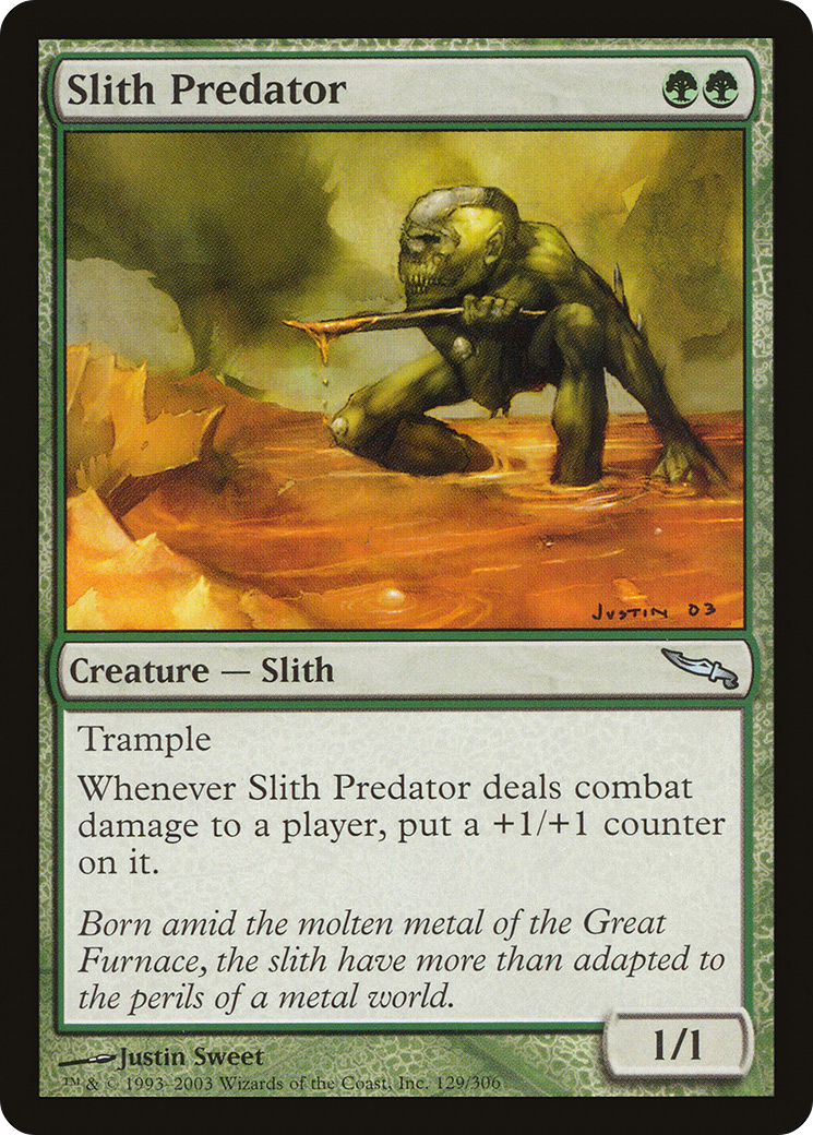 Slith Predator (MRD-129) [Mirrodin] Foil