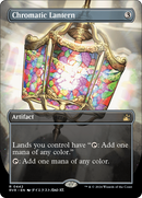 Chromatic Lantern (RVR-442) [Ravnica Remastered] (Borderless) Foil