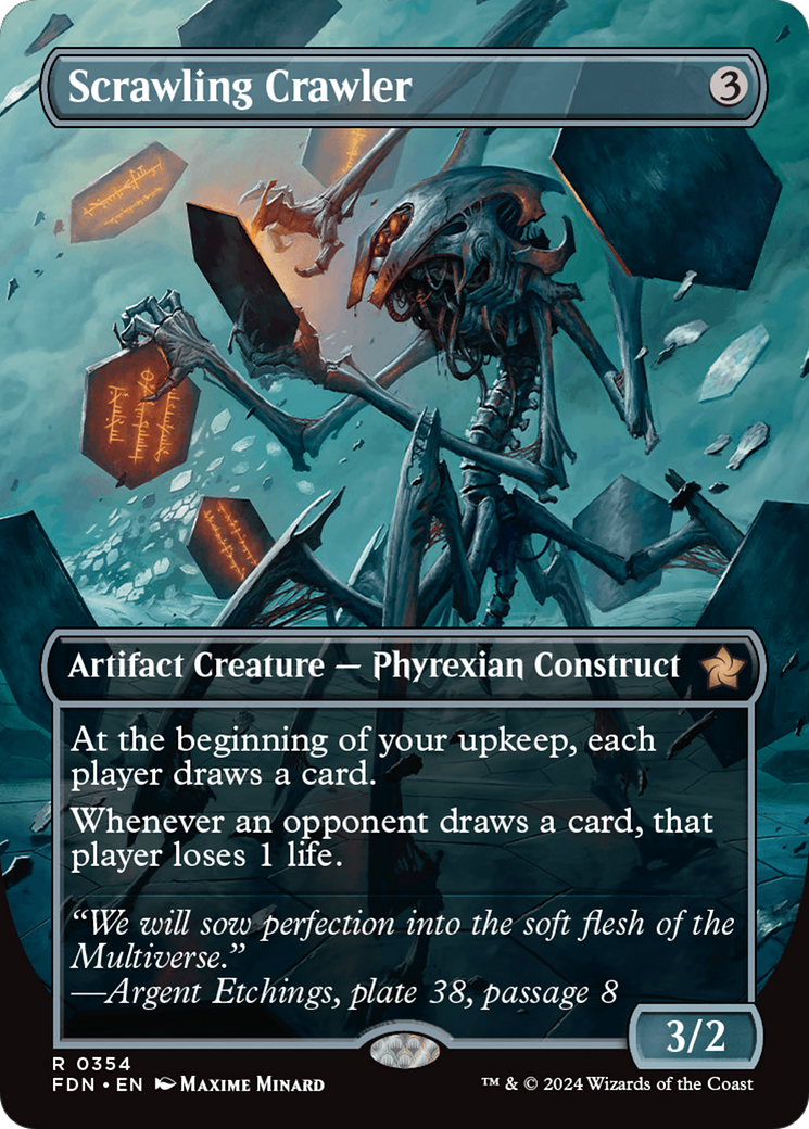 Scrawling Crawler (FDN-354) [Foundations] (Borderless)