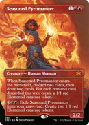 Seasoned Pyromancer (Borderless) (2X2-363) [Double Masters 2022]