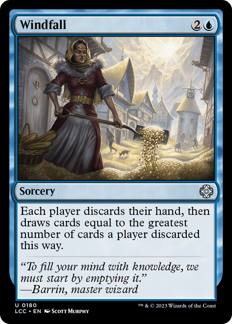 Windfall (LCC-180) [The Lost Caverns of Ixalan Commander]