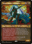 Astor, Bearer of Blades (Textured Foil) (DMU-334) (Showcase) [Dominaria United] Foil