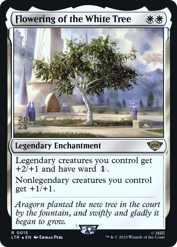 Flowering of the White Tree (PRE-15S) [Tales of Middle-earth Promos] Foil