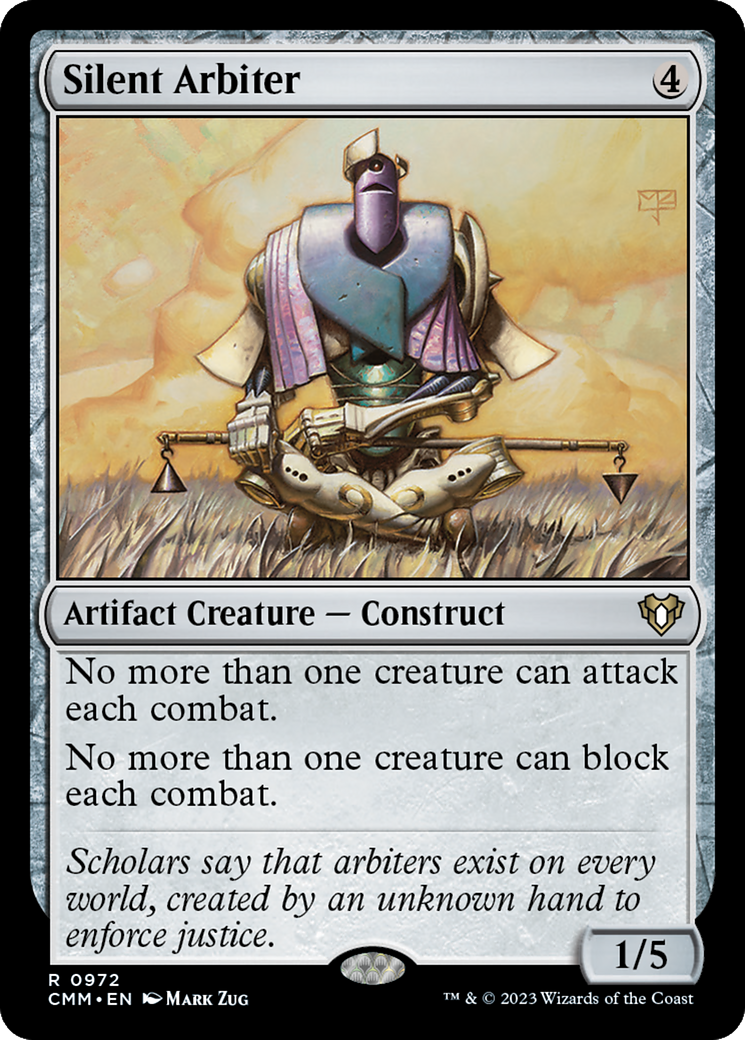 Silent Arbiter (CMM-972) [Commander Masters]