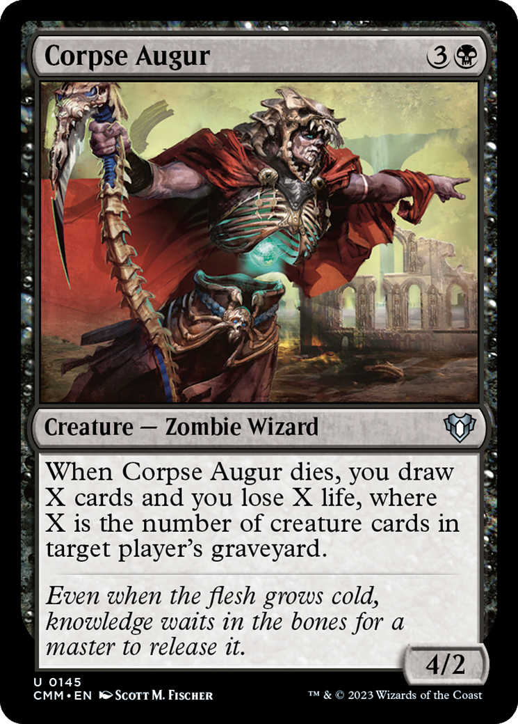 Corpse Augur (CMM-145) [Commander Masters]