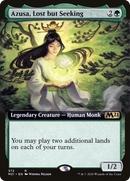 Azusa, Lost but Seeking (M21-372) [Core Set 2021]: (Extended Art) Foil