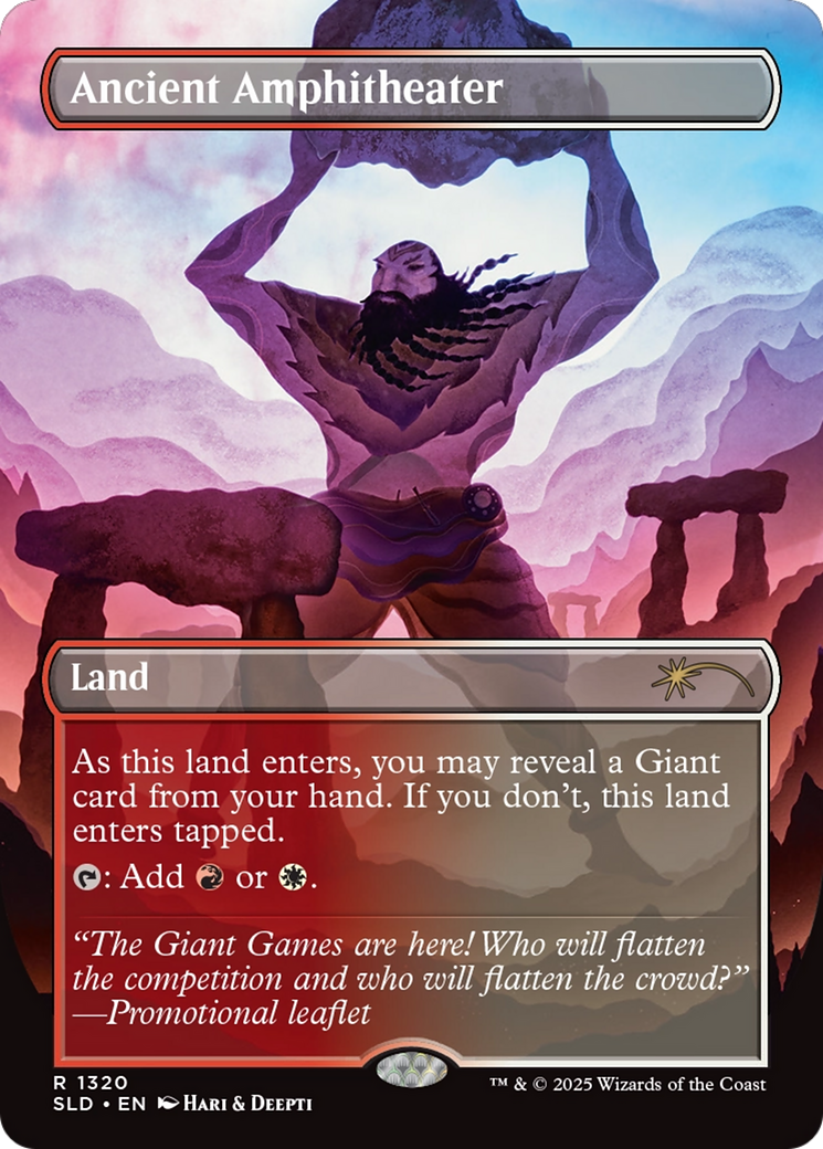 Ancient Amphitheater (SLD-1320) [Secret Lair Drop] (Borderless)