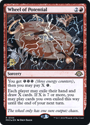 Wheel of Potential (PRE-144S) [Modern Horizons 3 Promos] Foil