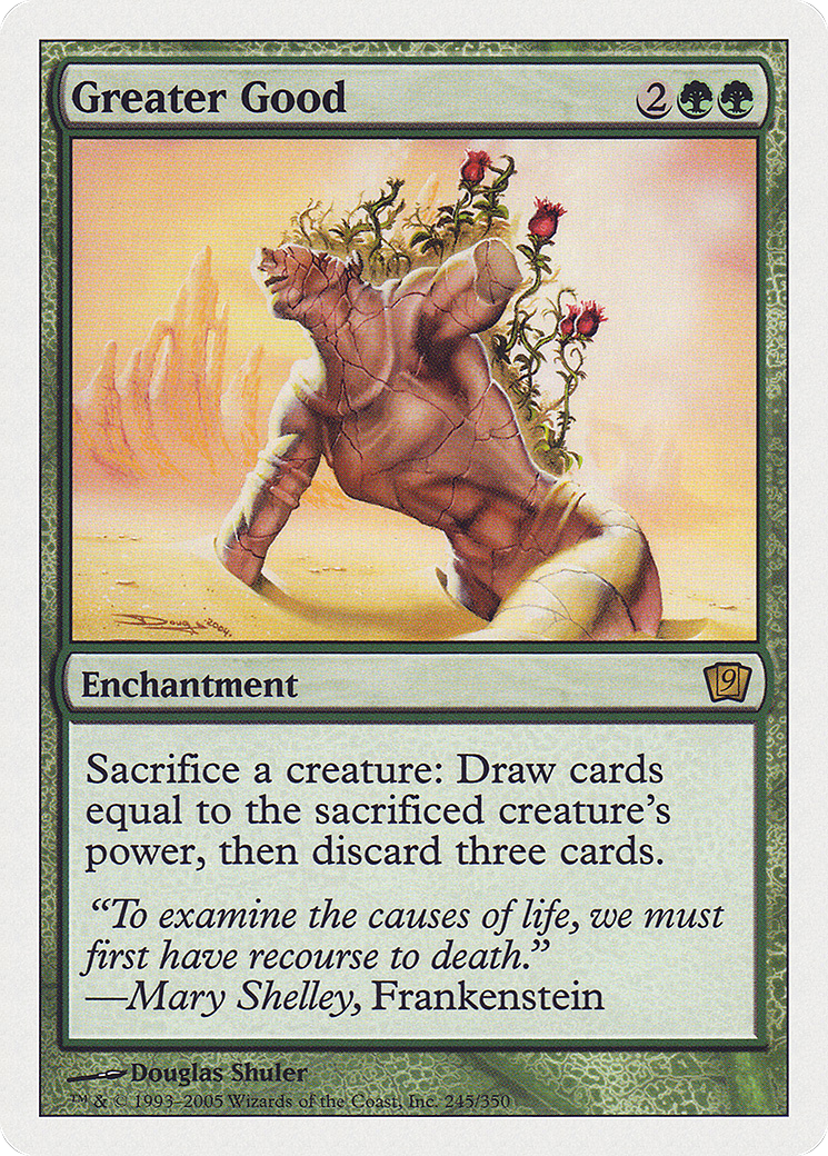 Greater Good (9ED-245) [Ninth Edition] Foil