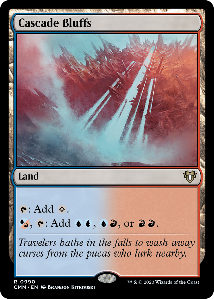 Cascade Bluffs (CMM-990) [Commander Masters]