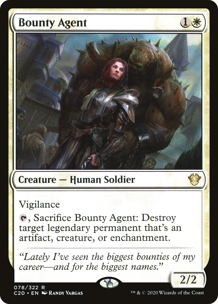 Bounty Agent (C20-078) [Commander 2020]