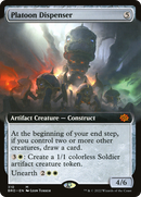 Platoon Dispenser (Extended Art) (BRO-310) [The Brothers' War]