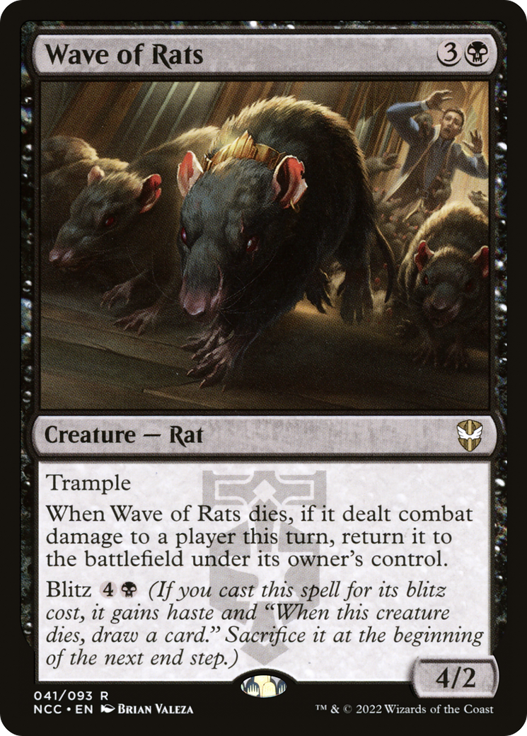 Wave of Rats (NCC-041) [New Capenna Commander]