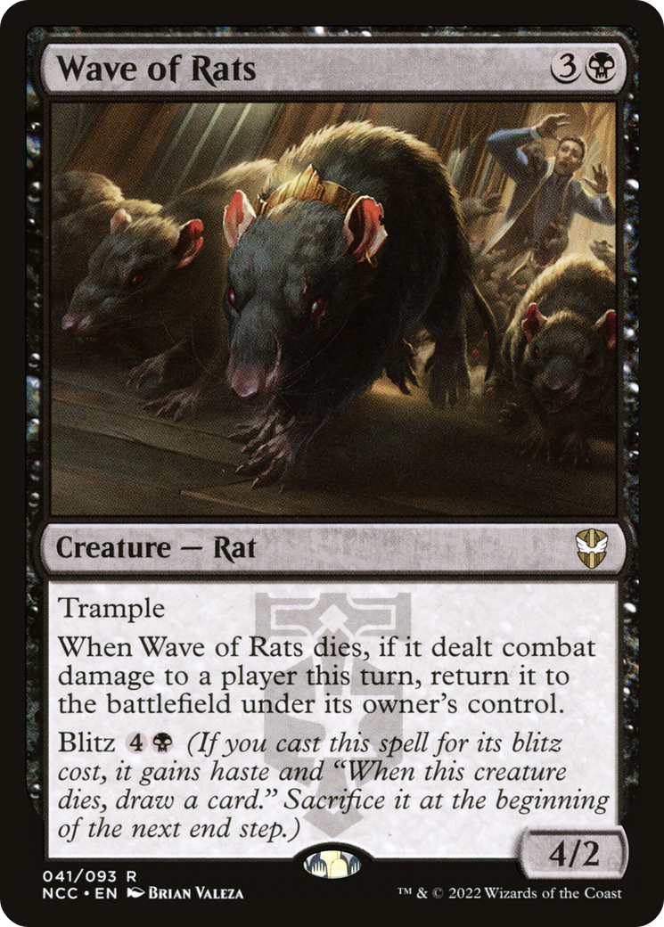 Wave of Rats (NCC-041) [New Capenna Commander]