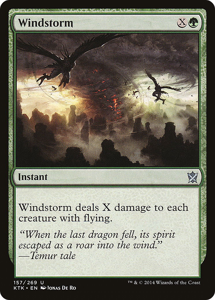 Windstorm (KTK-157) [Khans of Tarkir]