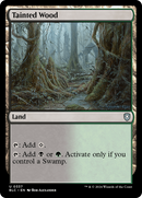 Tainted Wood (BLC-337) [Bloomburrow Commander]