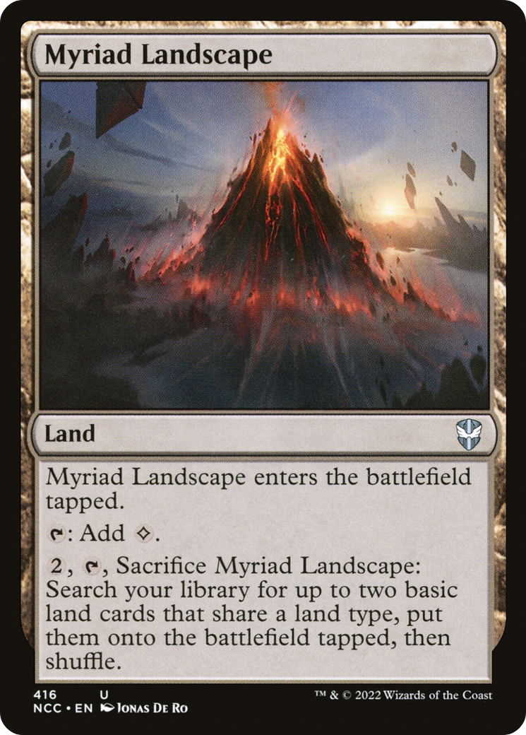 Myriad Landscape (NCC-416) [New Capenna Commander]