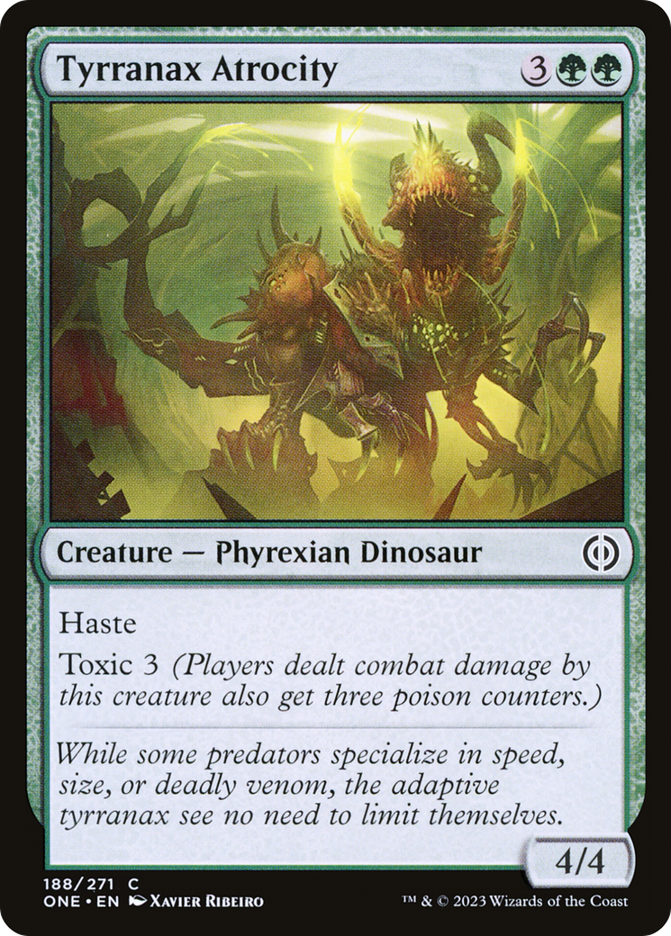 Tyrranax Atrocity (ONE-188) [Phyrexia: All Will Be One]