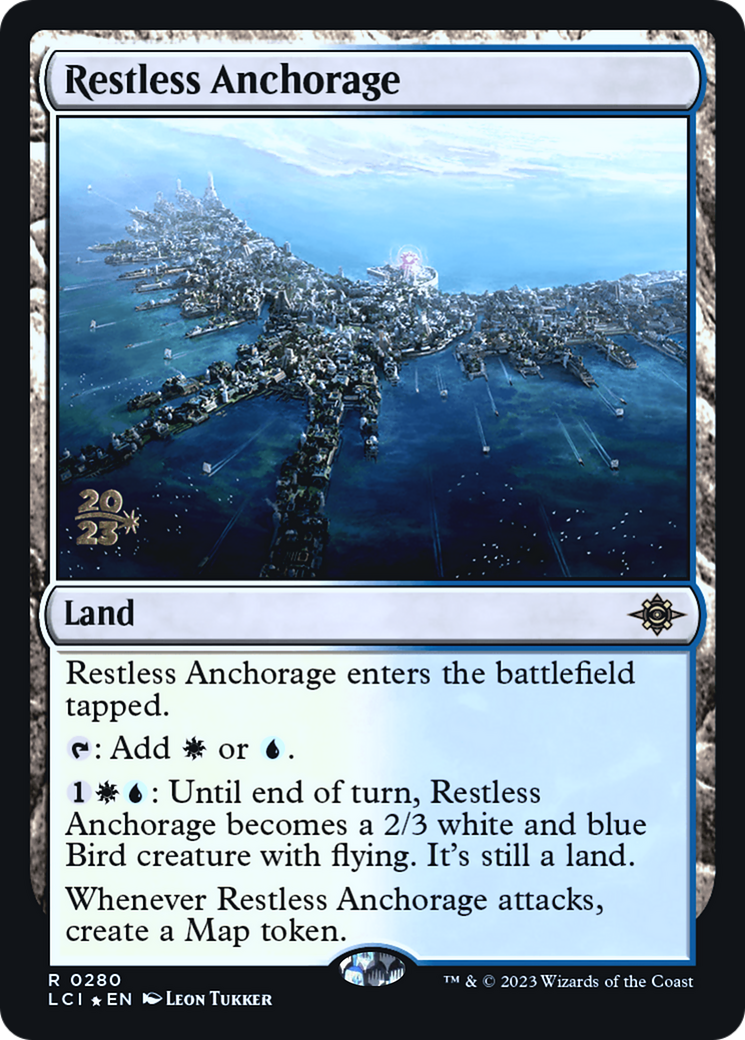 Restless Anchorage (PRE-280S) [The Lost Caverns of Ixalan Promos] Foil