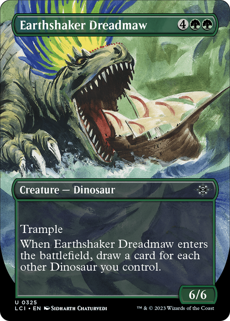 Earthshaker Dreadmaw (LCI-325) [The Lost Caverns of Ixalan] (Borderless)