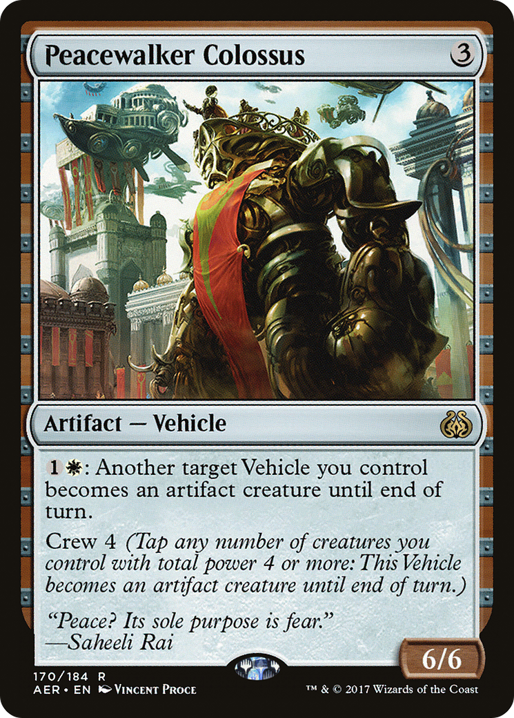 Peacewalker Colossus (AER-170) [Aether Revolt]
