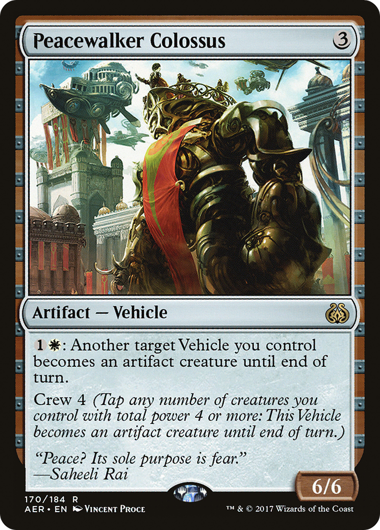 Peacewalker Colossus (AER-170) [Aether Revolt] Foil