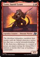 Tyrox, Saurid Tyrant (DFT-149) [Aetherdrift] Foil