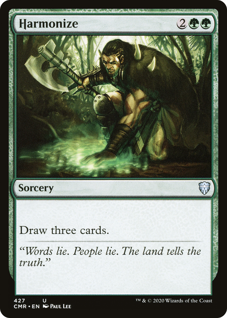 Harmonize (CMR-427) [Commander Legends]