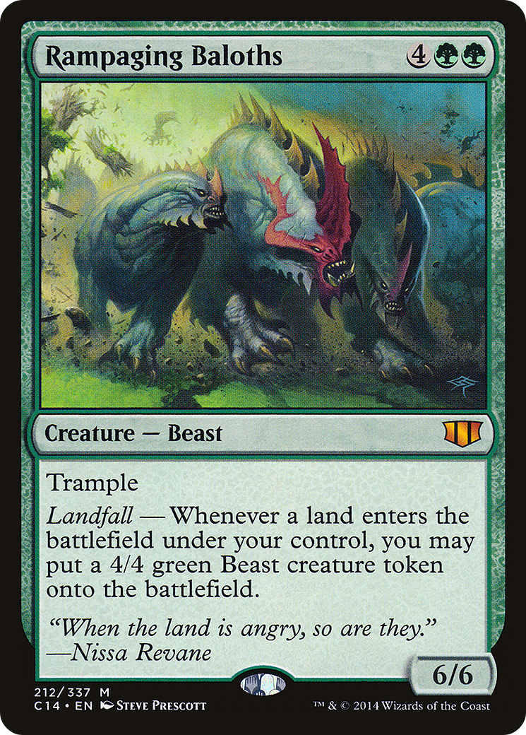 Rampaging Baloths (C14-212) [Commander 2014]