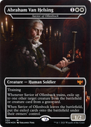 Savior of Ollenbock (VOW-330) [Innistrad: Crimson Vow] / Abraham Van Helsing (Borderless) Foil